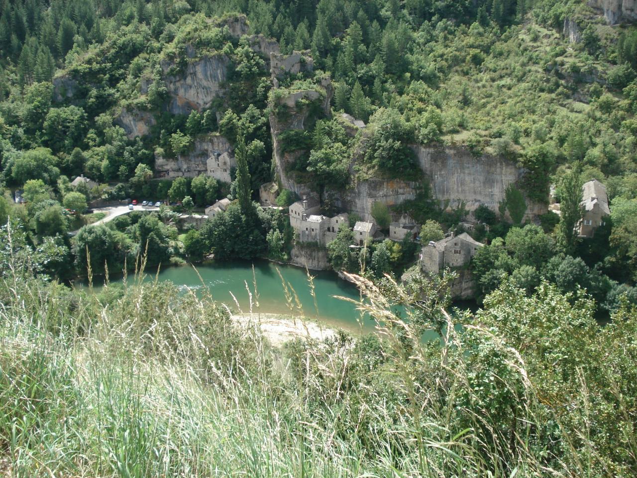 Le Tarn entre Ispagnac et Sainte-Enimie