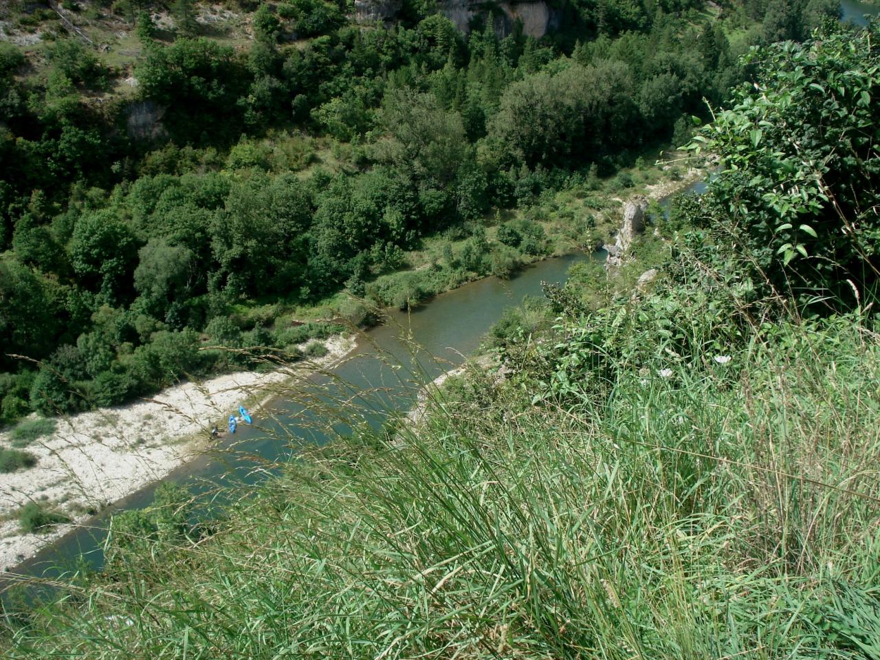 Le Tarn entre Ispagnac et Sainte-Enimie